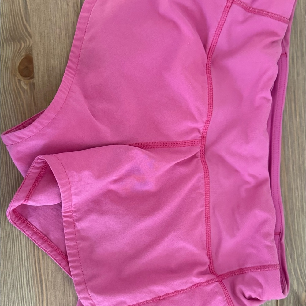 lululemon athletica Pink Athletic Shorts